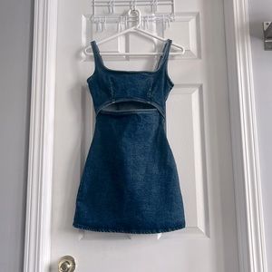 Super versatile jean stretchy Zara Dress! 👗 👖